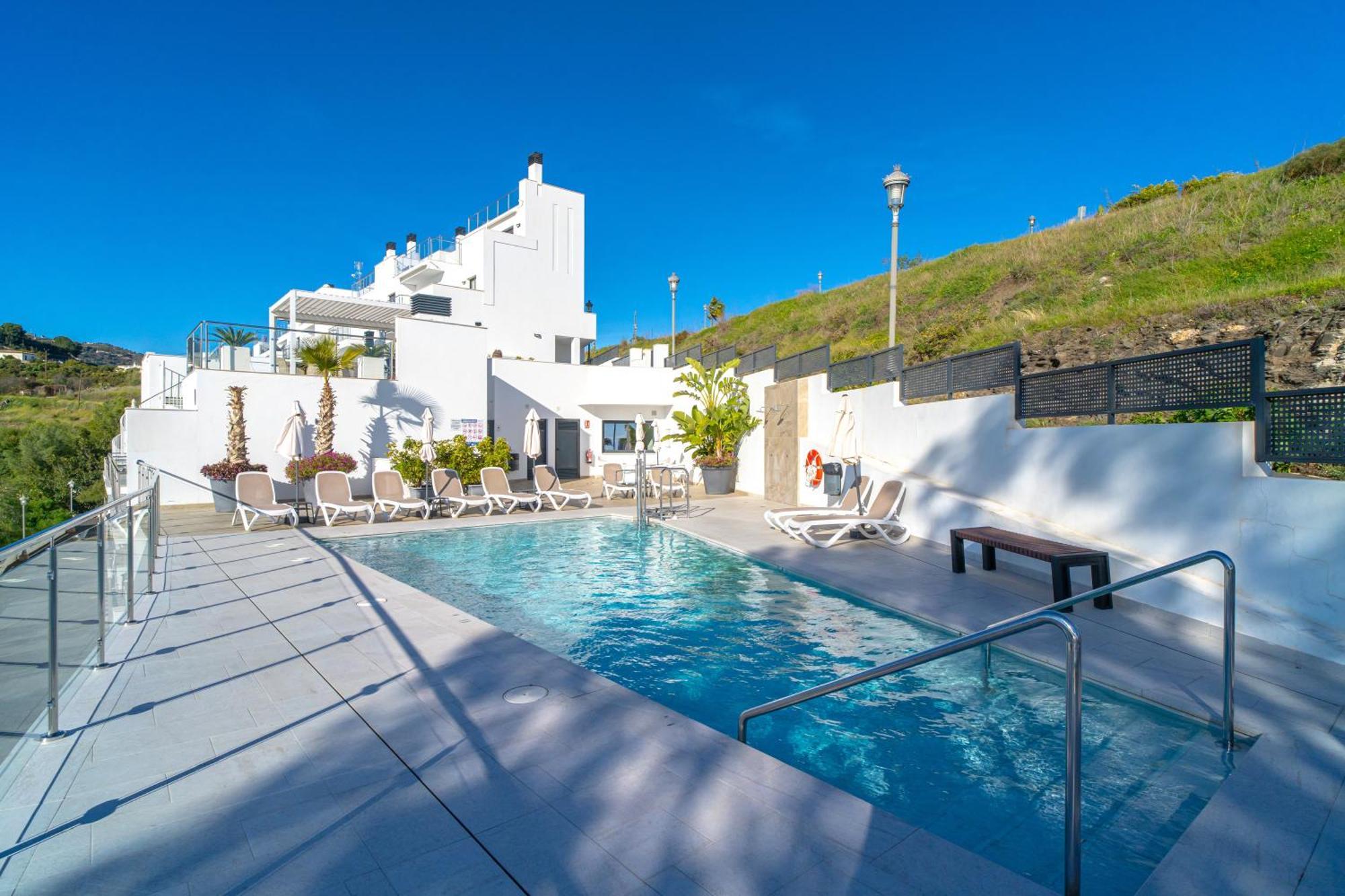 Appartamento Penthouse Balcon Del Mar 121 Casasol Nerja Esterno foto
